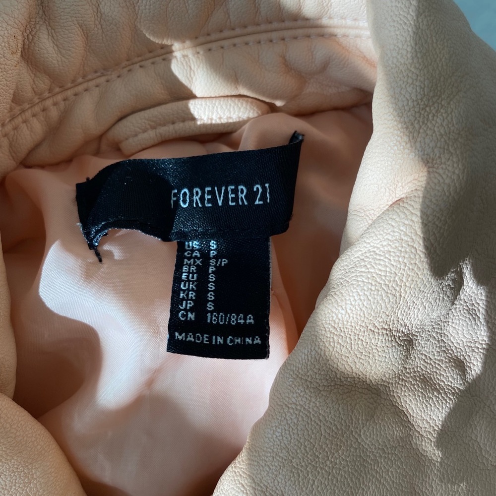 PINK MOTO JACKET - Picture 4 of 5